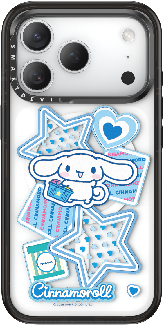 乐天小卷（大耳狗）-透明款MagSafe磁吸手机壳